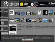Tablet Screenshot of hrks.fotozine.org
